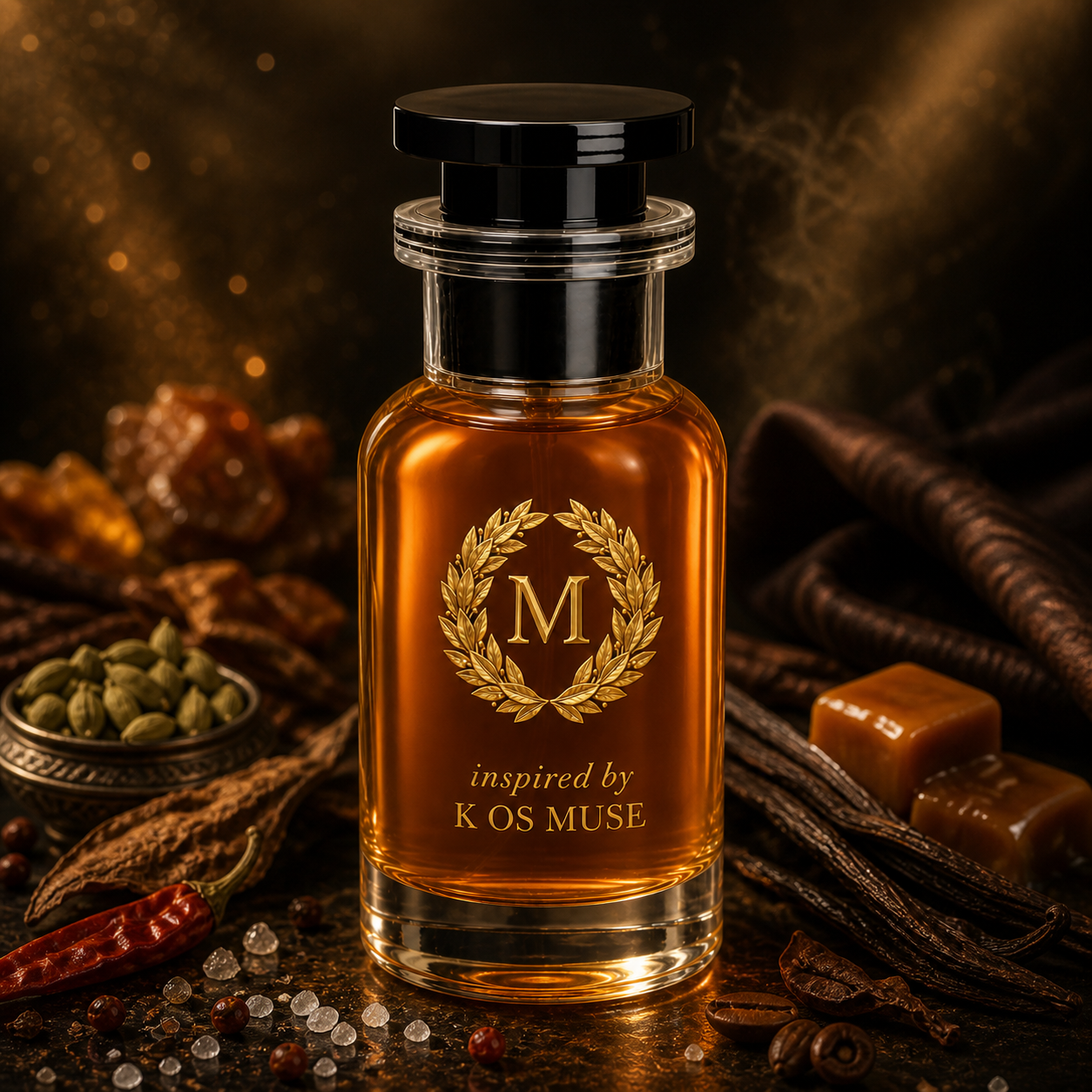 Perfume inspirado en K OS Muse de Kenia OS